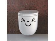 Smiling Faces Toilet Paste Custom Waterproof Can Remove The Wall Stickers Zooyoo305