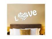 Mirror wallpaper wall stickers Their classroom bridal chamber decorates porch restaurant Sofa background LOVEP030