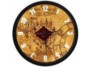 Harry Potter The Marauder's Map - 10 Inch Wall Clock Indoor/Outdoor Decorative Silent Quartz Wall Clock