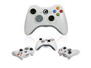 White Wireless Game Remote Controller for Microsoft Xbox 360 Console