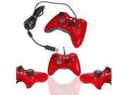 Wired USB Game Pad Controller For Microsoft Xbox 360 Red