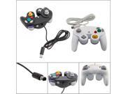 Lot2 Shock Game Controller Pad for Nintendo Gamecube GC WII Black White