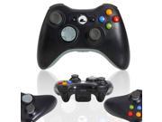 2Pcs Black Wireless Game Remote Controller for Microsoft Xbox 360 Console