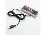 Classic Gaming USB Controller Gamepad for Nintendo NES Windows PC Black Gray