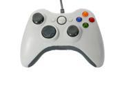USB Wired Joypad Controller Like Xbox 360 for PC Game Window 7 White