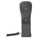 2X Wireless Remote Controller Silicone Case Wrist for Nintendo Wii Black
