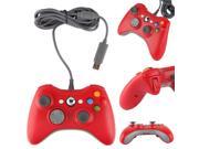 Red Wired Gamepad Controller USB Breakaway Cable Cord for Xbox 360 Xbox360 PC