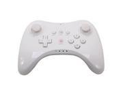 White U Pro Wireless Controller for Nintendo Wii U