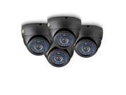 New Funlux 700TVL Outdoor Indoor Day Night Vision Home Security Dome Camera DIY Kit