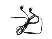 Black 3.5mm Jack In Ear Remote Mic Headphones Earphones For iPhone 5S 5C 5 4S 4 3GS iPod Touch Nano Galaxy S5 S4 i9600