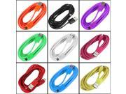 10pcs 10FT 3M Long Micro USB Sync Data Charging Charger Cable For Samsung Galaxy S5 4 3 HTC One M8 Nokia