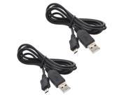 2x Micro USB Data Sync Charger Cable for Samsung Galaxy S5 4 3 Note 2 3 4 Universal