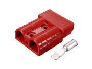 New 50A 8AWG Battery Quick Connector Plug Connect Disconnect Winch Trailer Red