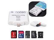 5 in 1 OTG Micro USB Smart Connection Kit Card Reader Adapter Kit For Samsung Galaxy S4 S5 S6