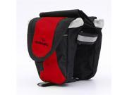 Roswheel Bike Bicycle Package Anti slip Leather Polyester Material Wear resisting Front Top Tube Frame Pannier Double Bag Pack Phone Pouch