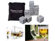 9 X Glacier Whisky Stones Rocks Whiskey Wine Tea Drink Cooler Ice Cube Pouch