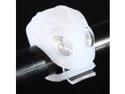 Alien Shape Bicycle Bike Cycling Silicone Head Front Rear Wheel Safety 2LED Light Lamp 3 Modes Waterproof