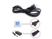 2 Prong AC Power Cord Cable Lead For HP Deskjet Printer Scanner Adapter US Plug