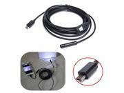 3.5M 7mm Phone Endoscope Video Camera Pipeline Probe Waterproof For Android OS