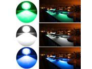 IP68 Waterproof Rate Green 9 LED Boat Drain Plug Light brightest 27W 1800 Lumens
