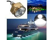 IP68 Waterproof Rate Blue 9 LED Boat Drain Plug Light brightest 27W 1800 Lumens