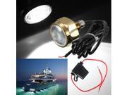 IP68 Waterproof Rate White 9 LED Boat Drain Plug Light brightest 27W 1800 Lumens