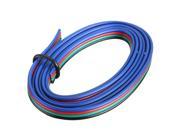 4 PIN RGB Extension Connector Wire Cable Cord For 3528 5050 RGB LED Strip Light 1M