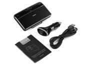Car Kit Visor Hands free Multipoint Wireless Bluetooth 4.0 Vehicle Speakerphone Speaker Sunvisor Clip Kit Music Receiver HD Voice for iPhone 5s 5c 6