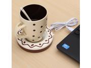 USB Powered Cup Warmer Cup Heater Pad Coffee Tea Mug Warmer Heater Led Indicator