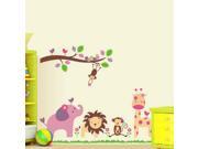 DIY Removable PVC Animal Cartoon Art Wall Decal Home Stickers Decor Baby Mural