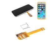 New Dual SIM Card Adapter Converter Case Cover For iPhone 6 Supported iOS7 8