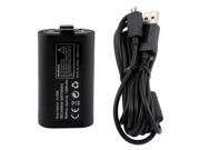 1400mAh Charge Play Kit Rechargeable Battery Pack USB Cable For Xbox One Wireless controllers
