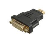 New 24k Gold Plated DVI D Female to HDMI Male F M Adapter Converter 24 1 LCD HDTV DVD