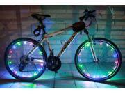 Bike Bicycle Cycling Flash Wheel Valve Spoke LED Light Lamp Reflector