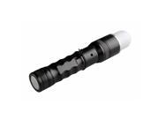 Aluminum 1200Lm 3 Mode Zoomable Flashlight Torch Retes Bulb W Lamp Shade