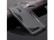 S Line Wave Durable Slim Soft TPU Gel Back Case Cover For Vodafone Smart 4 Turbo