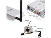 CCTV Wireless AV Color Camera Home Security Surveillance Video Audio Receiver Camera CMOS 2.4G 380TV Line