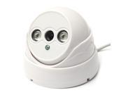 White Indoor Day Night Vision Wide Angle Security Camera CCTV CMOS 2.1mm HD 1000TVL Color Indoor Dome BZ03 102