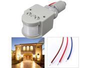 LED Outdoor 12V Infrared PIR Motion Sensor Automatic Detector Wall Light Switch 140°Energy Saving 12M