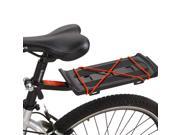 Mountain Bicycle Cycling Bike Seat Post Rear Cargo Carrier Rack Commuter Carrier Aluminum Alloy Quick Removal Detachable Black Red Impact Resistant 9KG