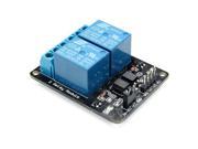 0 5V 2 way 2 Channel Relay Module With Driver Optocoupler Protection for Arduino Blue