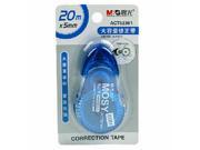 Roller Correction Tape White Out 20m Long Study Office School Stationery Tool Clean Smooth 20mx5mm Color Random