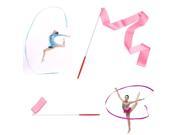 NEW 4M Gym Dance Ribbon Rhythmic Art Gymnastic Streamer Twirling Rod Stick Gifts