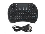 HOT 2.4GHz Mini Bluetooth Wireless Keyboard I8 Air Mouse Remote Control Touchpad Of Android TV BOX Media With Detachable Rechargeable Battery