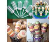 10 Pcs Plastic Push Pop Containers Lids Cake Shooters Push Up Free Ship For Birthday Party Convenience Reusable