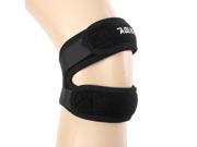 Outdoor Sports Adjustable Open Knee Brace Black Protection Patella Support Belt Strap Exercise For Outdoor Cycling Playing Ball