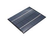 2W 12V Mini Solar Panel Polycrystalline Silicon for Cellphone small DC battery 136x110mm