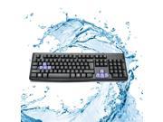 New Black USB Wired Keyboard Office Gaming Keyboard For Laptop Desktop PC