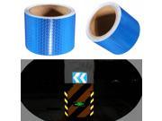 3m Car High Intensity Reflective Self adhesive Safety Warning Conspicuity Tape Sticker Blue