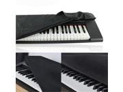 On Stage 88 keys Electronic Piano keyboard Cover Dustproof Layer Thickened Lightweight Black 135x55x22cm